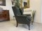 Fauteuil Chesterfield en Cuir Vert 4