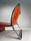 Set of Chromed Metal and Leather Armchairs by Vittorio Introini for Saporiti, 1965, Image 11