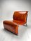 Set of Chromed Metal and Leather Armchairs by Vittorio Introini for Saporiti, 1965, Image 9