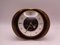 Brass 7 Rubis Alarm Clock from Kienzle International, Germany, 1950s 3