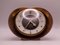 Brass 7 Rubis Alarm Clock from Kienzle International, Germany, 1950s 1