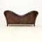 Canapé Style Chesterfield Vintage en Cuir, 1980s 6