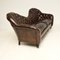 Canapé Style Chesterfield Vintage en Cuir, 1980s 3