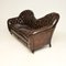 Canapé Style Chesterfield Vintage en Cuir, 1980s 4