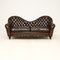 Vintage Chesterfield Style Sofa in Leather, 1980s 1