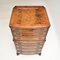 Vintage Burr Walnut Chest on Chest of Drawers, 1930s, Image 6