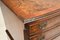 Vintage Burr Walnut Chest on Chest of Drawers, 1930s, Image 7