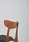 Vintage Danish Chairs by Schionning & Elgaard for Randers, 1960s, Set of 4, Image 4