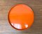 Orangefarbenes Mid-Century Space Age Kunststoff Tablett, 1960er 2