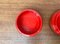 Mid-Century Danish Space Age Red Stacking Bowls from Nordsted Design, 1960s, Set of 2 6