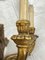 Vintage Wall Lamps in Golden Carved Wood, 1960s, Set of 4, Image 6