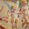 Italienischer Künstler, Naive Games of Winged Children, 1960, Öl auf Leinwand 4