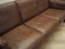 Danish Brown Leather Sofa, 1970s 14