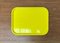 Mid-Century German Space Age Yellow Leguval Plastic Tray from Bayer, 1960s 2