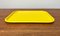 Mid-Century German Space Age Yellow Leguval Plastic Tray from Bayer, 1960s 5