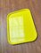 Mid-Century German Space Age Yellow Leguval Plastic Tray from Bayer, 1960s 7