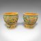 Large Vintage Chinese Planters in Ceramic, 1930s, Set of 2 1