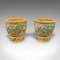 Vasi da fiori vintage in ceramica, Cina, anni '30, set di 2, Immagine 5