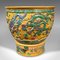 Macetas chinas vintage grandes de cerámica, años 30. Juego de 2, Imagen 10