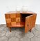 English Wooden Sideboard with Diamond Pattern, 1960s 3