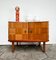 English Wooden Sideboard with Diamond Pattern, 1960s, Image 11