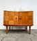 English Wooden Sideboard with Diamond Pattern, 1960s 1