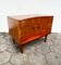 English Wooden Sideboard with Diamond Pattern, 1960s 9