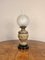 Lámpara de aceite Doulton Lambeth victoriana, década de 1860, Imagen 7