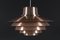 Lámpara colgante Verona grande de cobre de Svend Middelboe para Nordisk Solar, Dinamarca, años 80, Imagen 2