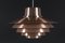 Large Verona Pendant Light in Copper by Svend Middelboe for Nordisk Solar, Denmark, 1980s 2