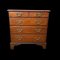 Small Scale George III Oak Chest of Drawers, 1890s 10