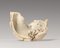 Carlo Zauli, Sconvolto Abstract Sculpture, White Glazed Stoneware, 1970s 1