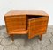 English Wooden Cabinet with Brass Decoration, 1960s 10