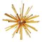 Sputnik Amber Triedro Murano Glass Chandelier by Simoeng 4
