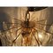 Lámpara de araña italiana estilo Mazzega de cristal de Murano de Simoeng, Imagen 2