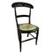 Antique English Chair with Hand Painted Decoration of Ballon Ascent, 19th Century 2