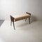 Bench in Walnut with Velvet Seat in the style of Ico Parisi, 1950s, Image 4