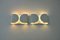 White Foglio Wall Lamps by Tobia & Afra Scarpa for Flos, 1960s, Set of 2, Image 8