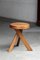 Elm Stool by Pierre Chapo, France, 1974, Image 1