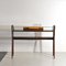 Italian Sculptural Console Table in Dark Walnut in the style of Ico Parisi, 1950s, Image 9