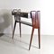Italian Sculptural Console Table in Dark Walnut in the style of Ico Parisi, 1950s 10