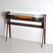 Italian Sculptural Console Table in Dark Walnut in the style of Ico Parisi, 1950s 4