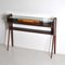 Italian Sculptural Console Table in Dark Walnut in the style of Ico Parisi, 1950s, Image 4