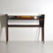 Italian Sculptural Console Table in Dark Walnut in the style of Ico Parisi, 1950s 6