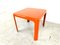 Table d'Appoint Space Age en Fibre de Verre Orange, 1970s 4