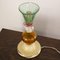 Italienische Vintage Tischlampe aus Muranoglas 4