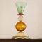 Lámpara de mesa italiana vintage de cristal de Murano, Imagen 6