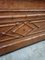 Bamboo Oak Barrel Wardrobe with Chiseled Mirror, 1890s 10