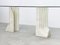 Vintage Travertine Dining Table in the style of Carlo Scarpa, 1970s, Image 6