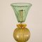 Lámpara de mesa vintage de cristal de Murano, Imagen 8